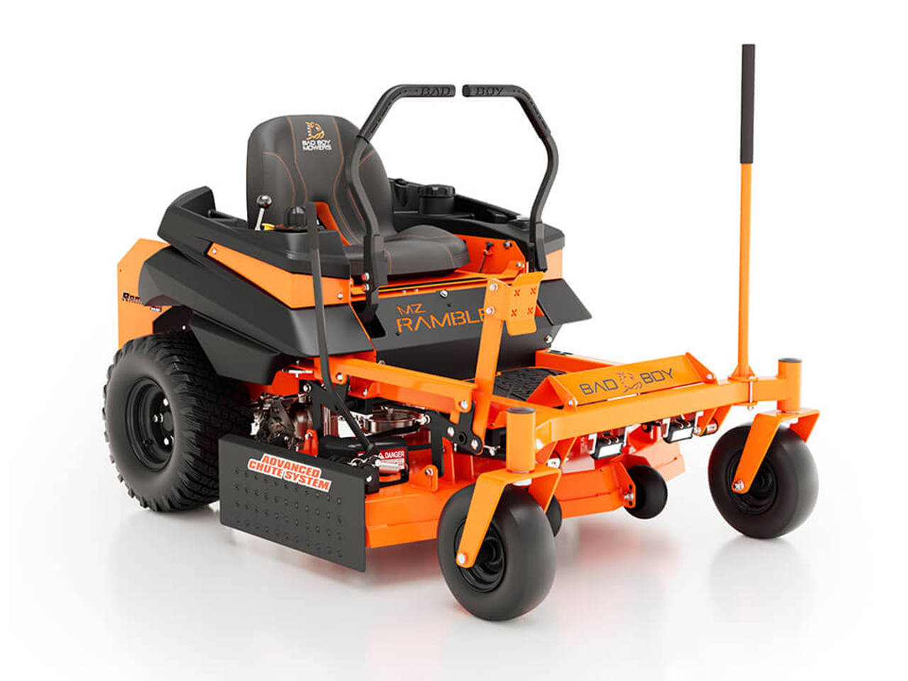 Bad Boy MZ Rambler 42" Kawasaki 726cc 21.5HP FR651V Zero Turn Mower w/Side Discharge Trailer MZRKA22HP42