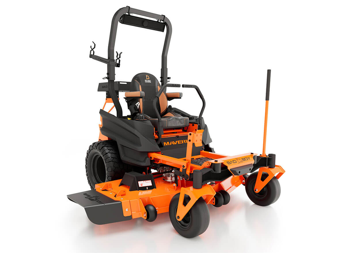 Bad Boy Maverick 54" Kawasaki 726cc 24HP FS730 Lawn Mower w/Side Discharge Trailer MAVKA24HP54
