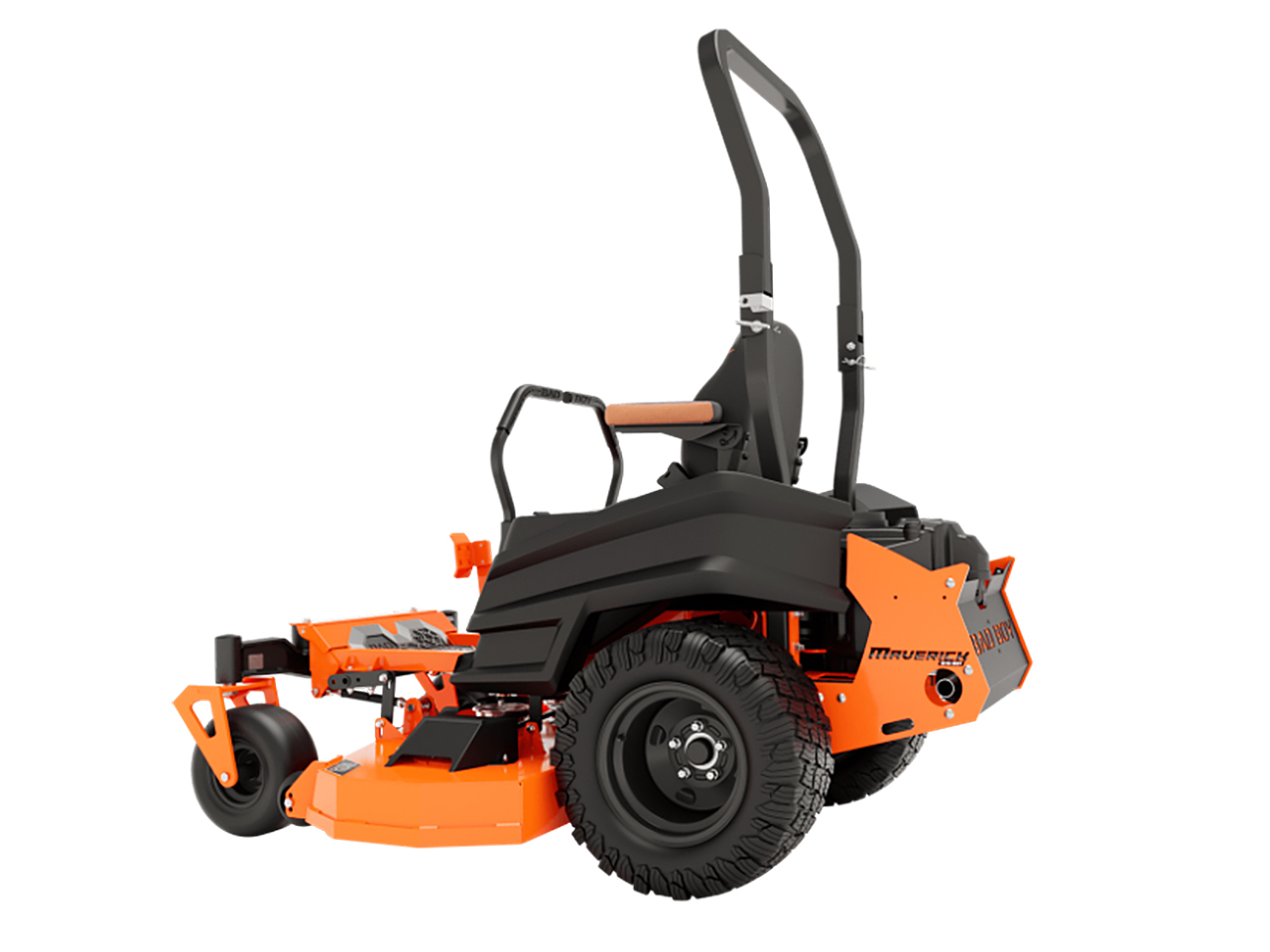Bad Boy Maverick 60" Kawasaki 726cc 24HP FS730 Lawn Mower w/Side Discharge Bad Boy Trailer MAVKA24HP60