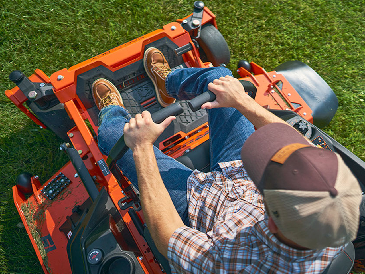 Bad Boy Rogue 72" Kawasaki 999cc 35HP FX1000 Zero Turn Mower w/Side Discharge Bad Boy Trailer RGEKA35HP72
