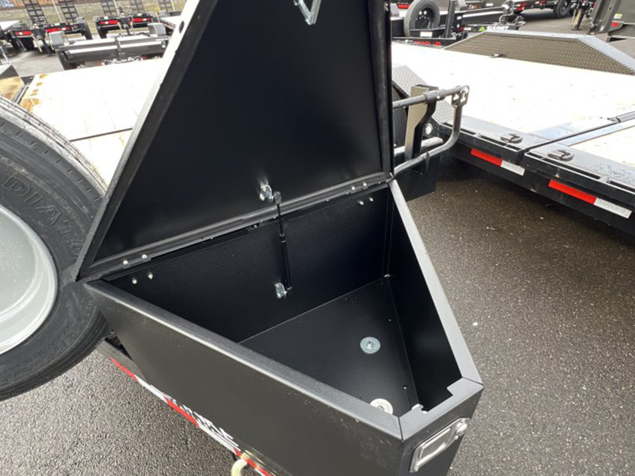 Behnke 7x22 20K 16/6 Split HD Tube Tilt Trailer Behnke Trailer TBCT2220ET