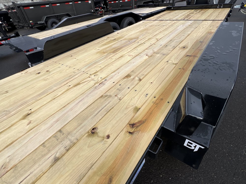 Behnke 7x22 20K 16/6 Split HD Tube Tilt Trailer Behnke Trailer TBCT2220ET