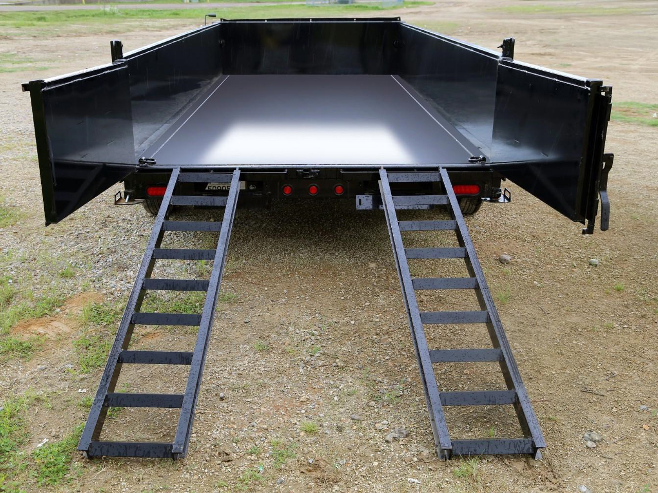 Big Tex 7x14 14K Telescopic Dump Trailer 14TD Big Tex Trailer 14TD-14BK6SIR