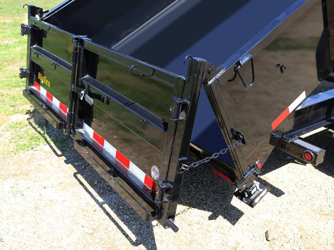 Big Tex 7x14 14K Telescopic Dump Trailer 14TD Big Tex Trailer 14TD-14BK6SIR