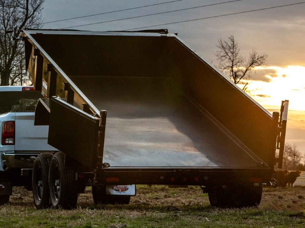 Big Tex 7x16  17.5K Super Duty Ultra Low Profile Dump Trailer 16LP-16 Big Tex Trailer 16LP-16BK6SIRPD