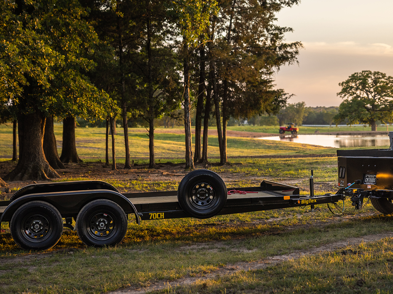 Big Tex 7x20  7K  Car Hauler 70CH Big Tex Trailer 70CH-20BK2B