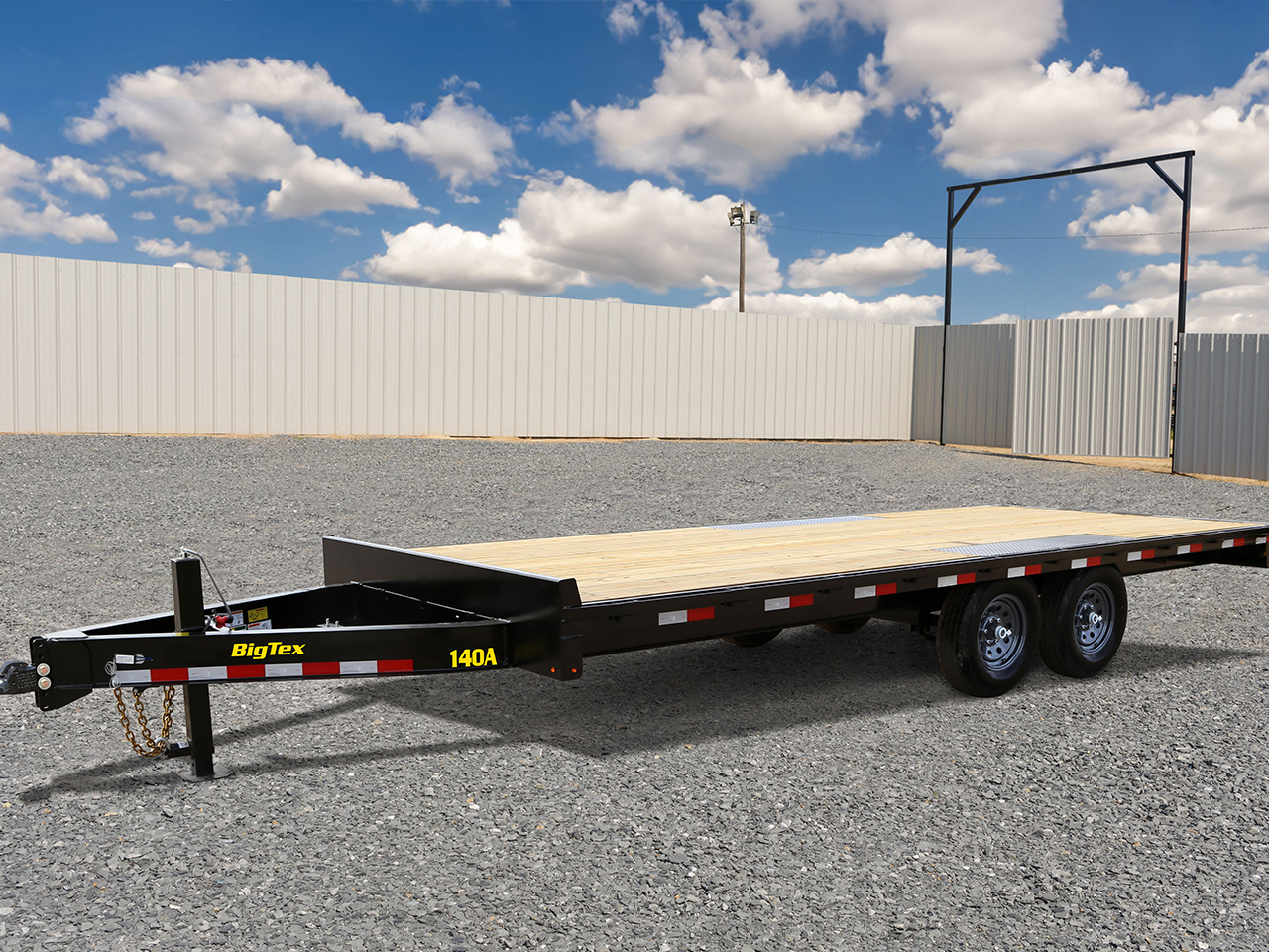 Big Tex 8.5 x 22 14K Deckover Equipment Trailer 14OA-22 Big Tex Trailer 14OA-22BK-8SIR