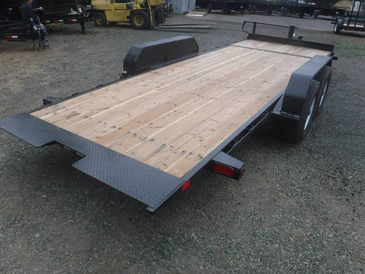 Big Tex 7x20  14K  16/4  Split Deck Tilt Equipment Trailer 14TL-20 Big Tex Trailer 14TL-20BK