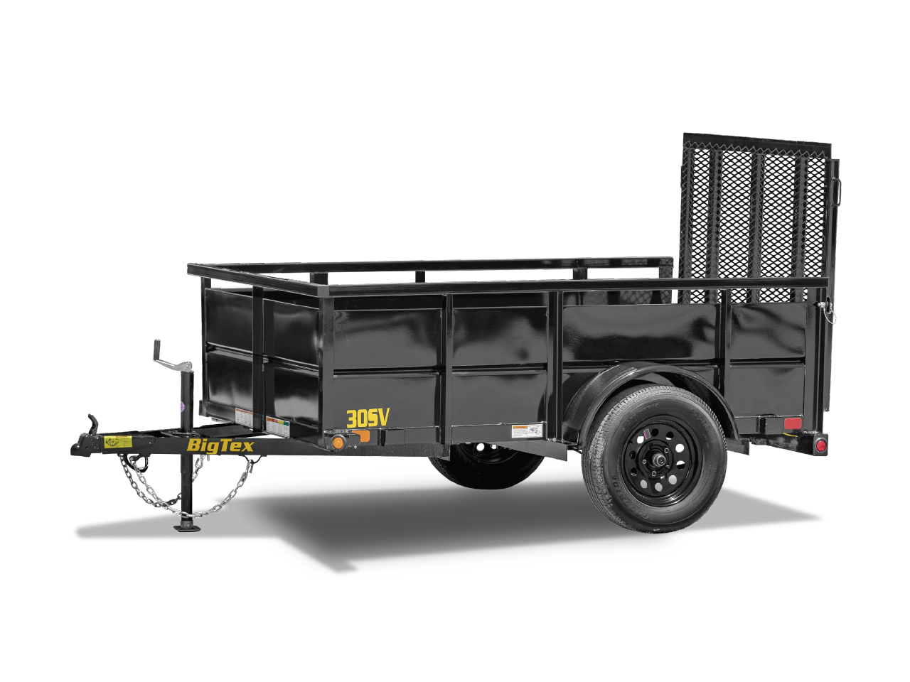 Big Tex 5 x 8 3K Single Axle Vanguard Trailer 30SV Big Tex Trailer 30SV-08BK