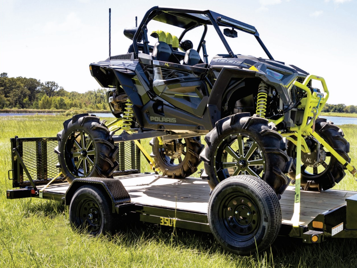 Big Tex 7x14  3K Single Axle UTV Hauler  35UT Big Tex Trailer 35UT-14
