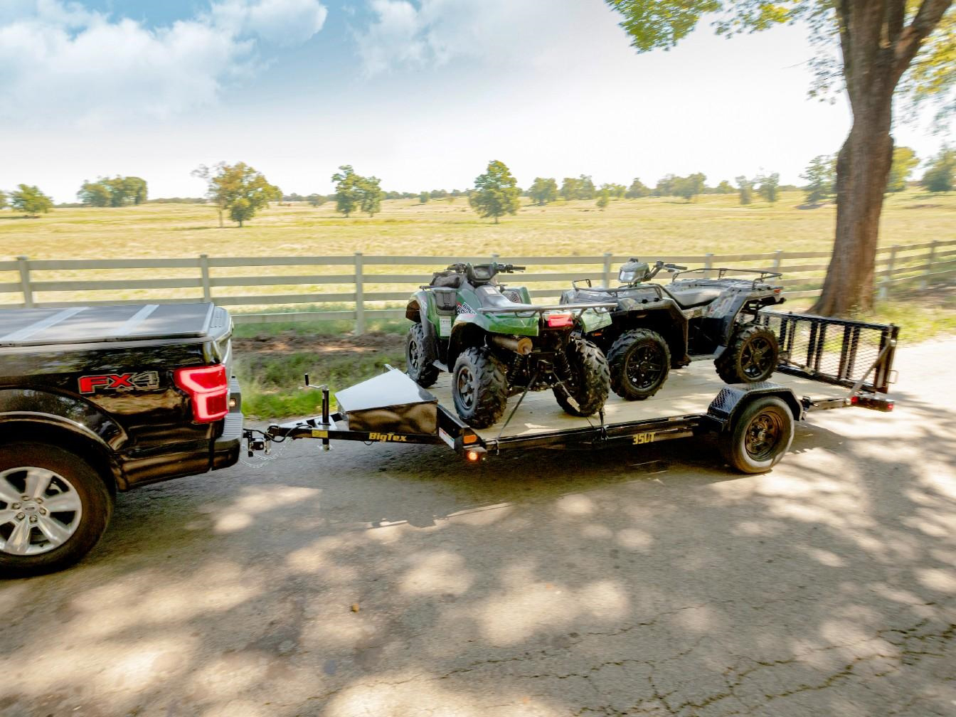 Big Tex 7x14  3K Single Axle UTV Hauler  35UT Big Tex Trailer 35UT-14