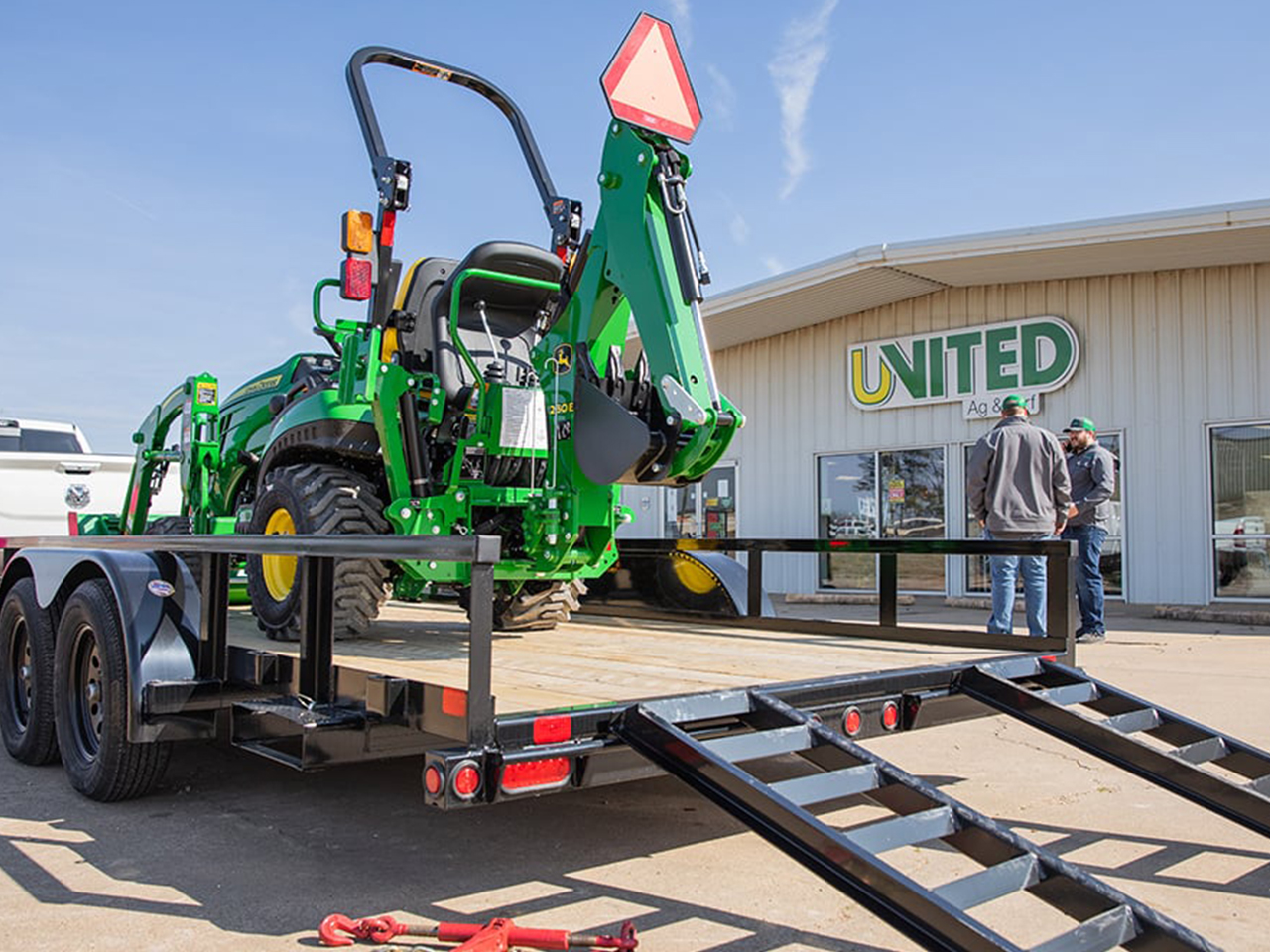 Big Tex 7 x 14 7K Tandem Axle Pipe Top Utility Trailer 70PI Big Tex Trailer 70PI-14XBK4RG2B