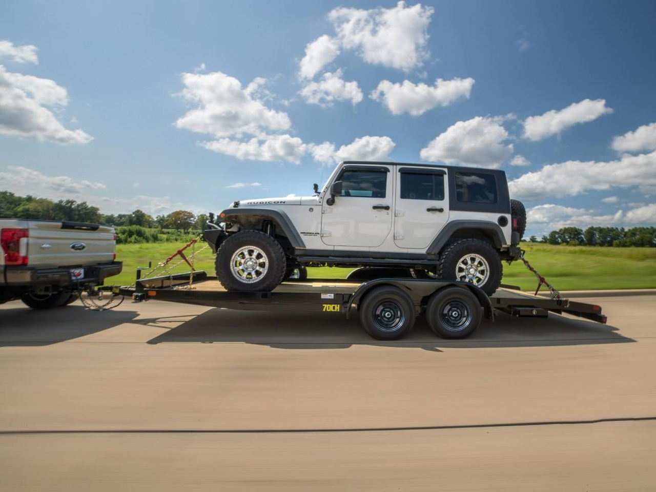 Big Tex 7x18  7K  Car Hauler 70CH Big Tex Trailer 70CH-18BK2B