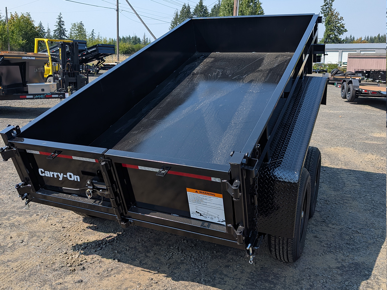 Carry-On 5 x 10 10K Dump Trailer Carry-On Trailer 5X10DLPE10K