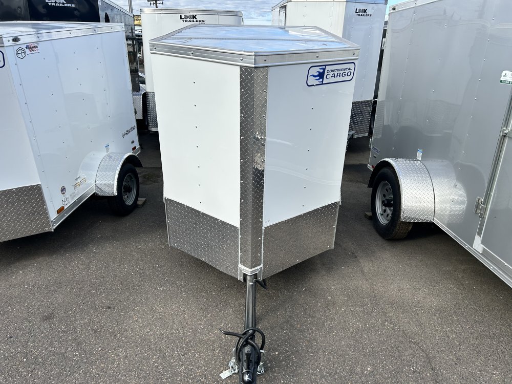 Continental Cargo 4x6 2K V-Nose Series Cargo Trailer Continental Cargo Trailer VHW46SA