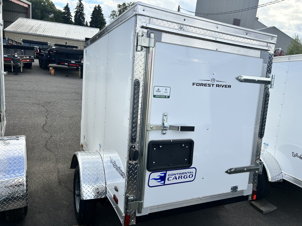 Continental Cargo 4x6 2K V-Nose Series Cargo Trailer Continental Cargo Trailer VHW46SA