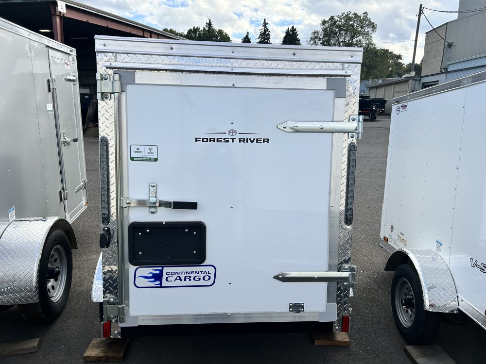 Continental Cargo 4x6 2K V-Nose Series Cargo Trailer Continental Cargo Trailer VHW46SA