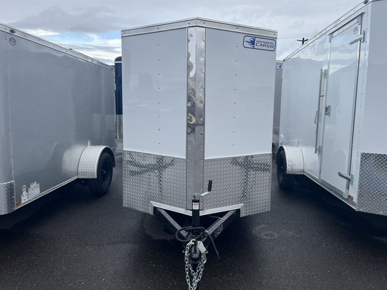 Continental Cargo 5x10 2.9K V-Series Cargo Trailer EV Package 1 Continental Cargo Trailer VHW510SA-EV1