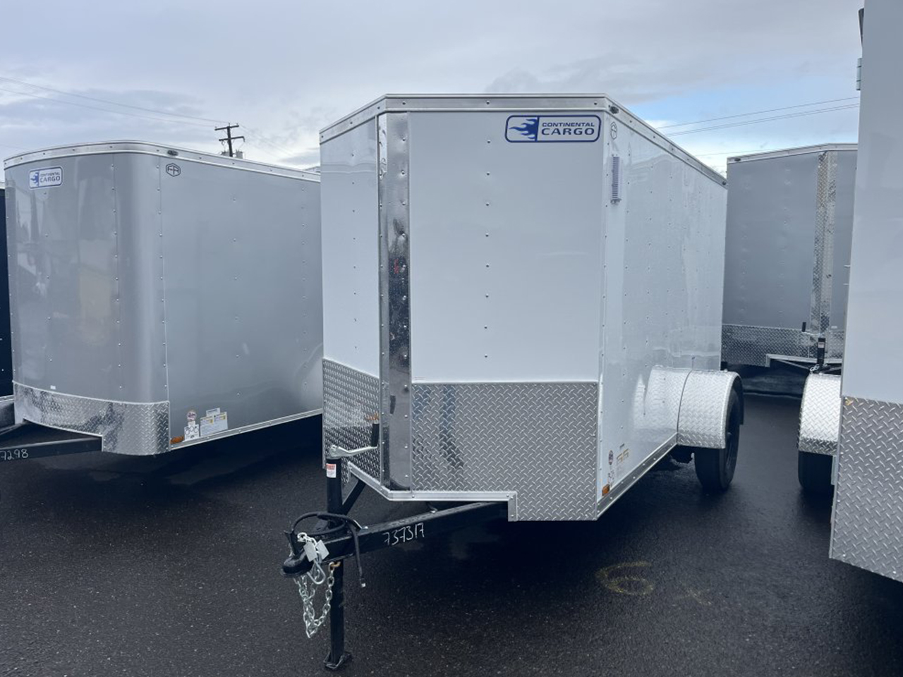 Continental Cargo 5x10 2.9K V-Series Cargo Trailer EV Package 1 Continental Cargo Trailer VHW510SA-EV1