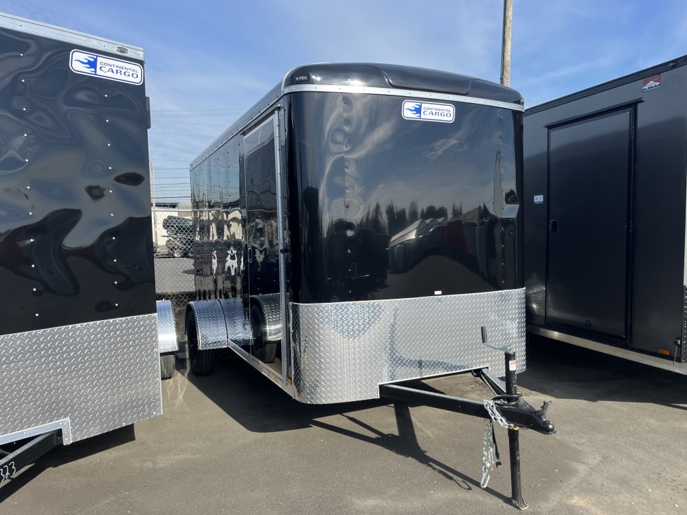 Continental Cargo 6x12 2.9K Tailwind Cargo Trailer w/Ramp Door Continental Cargo Trailer TW612SA-R