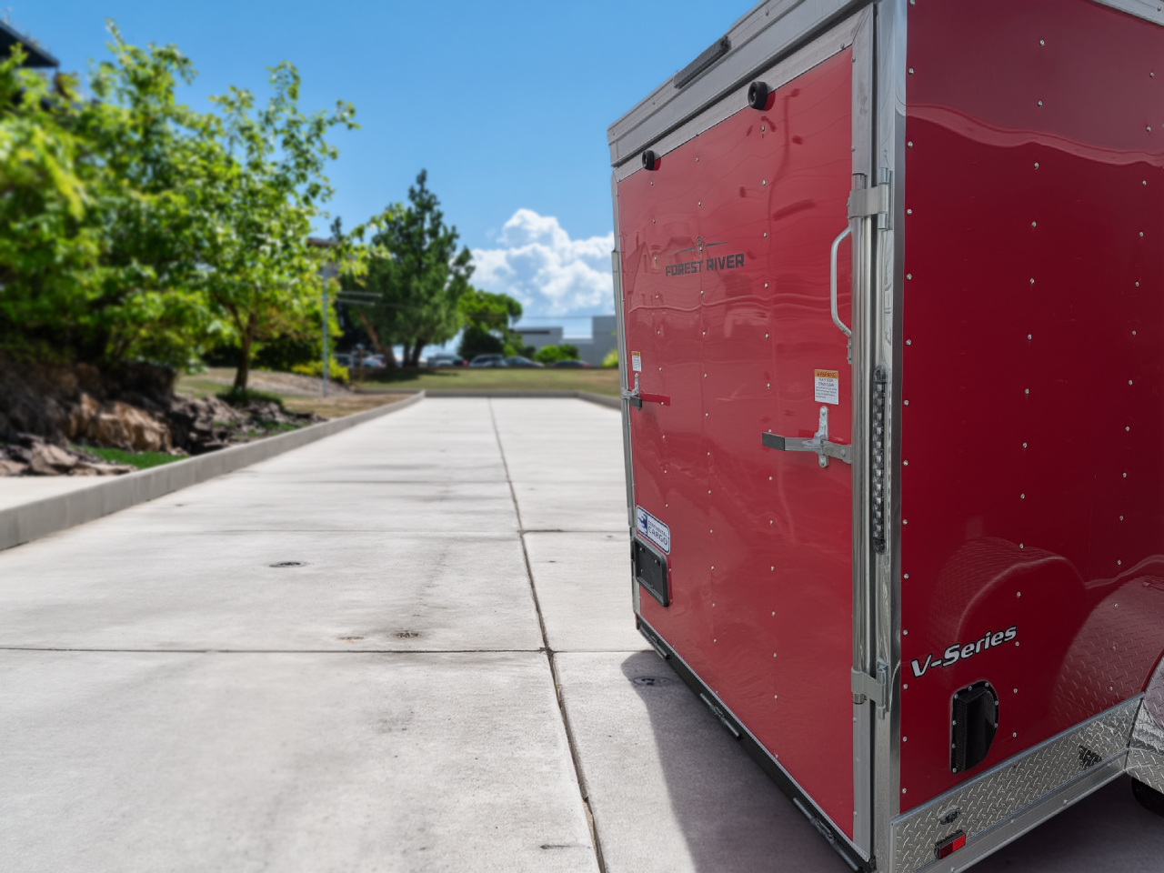 Continental Cargo 6x12 2.9K V-Series Cargo Trailer Appearance Package Continental Cargo Trailer VHW612SA-AP