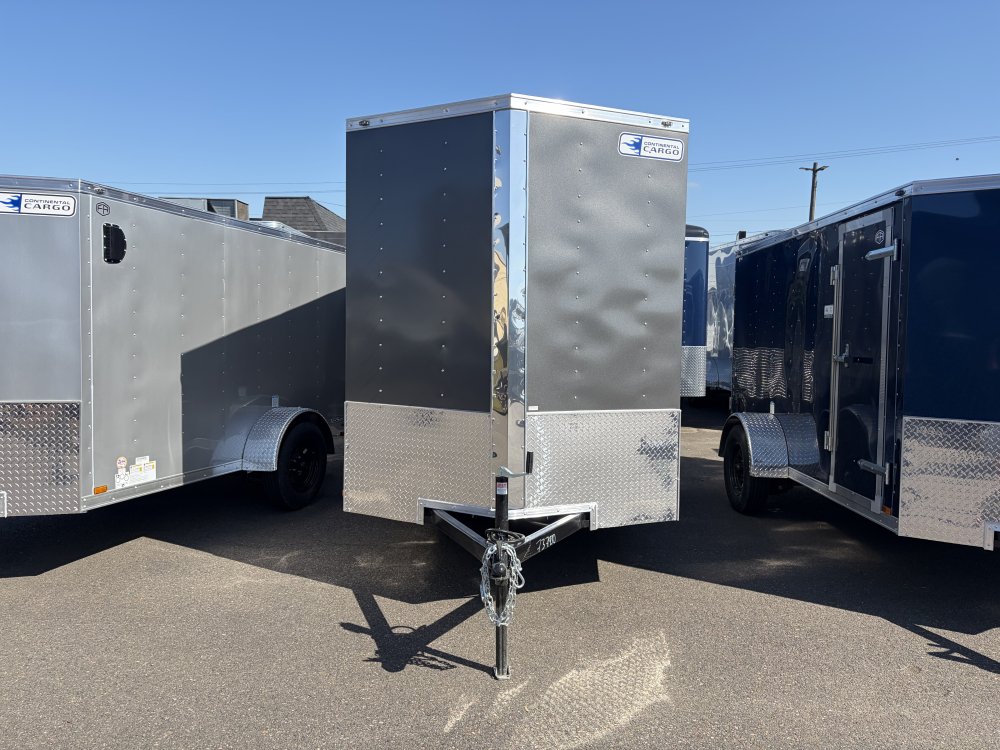 Continental Cargo 6x12 2.9K V-Series Cargo Trailer E&V Package 1 Continental Cargo Trailer VHW612SA-EV1