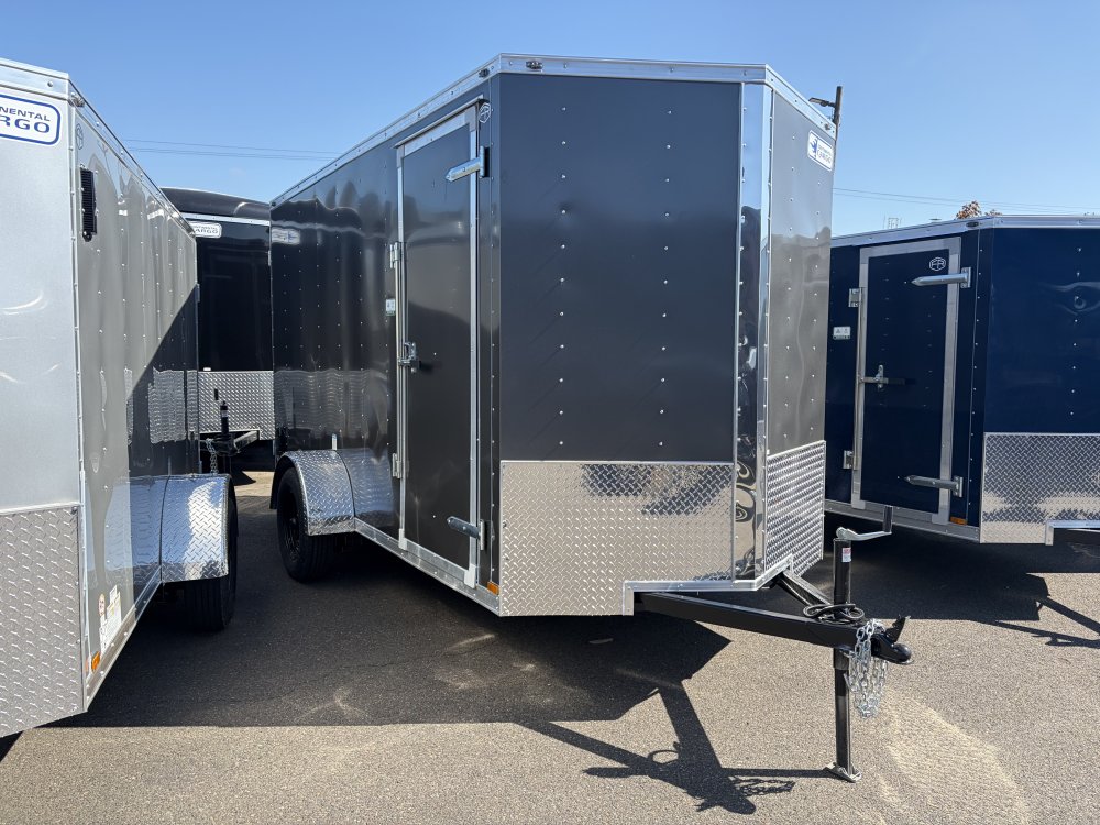 Continental Cargo 6x12 2.9K V-Series Cargo Trailer E&V Package 1 Continental Cargo Trailer VHW612SA-EV1