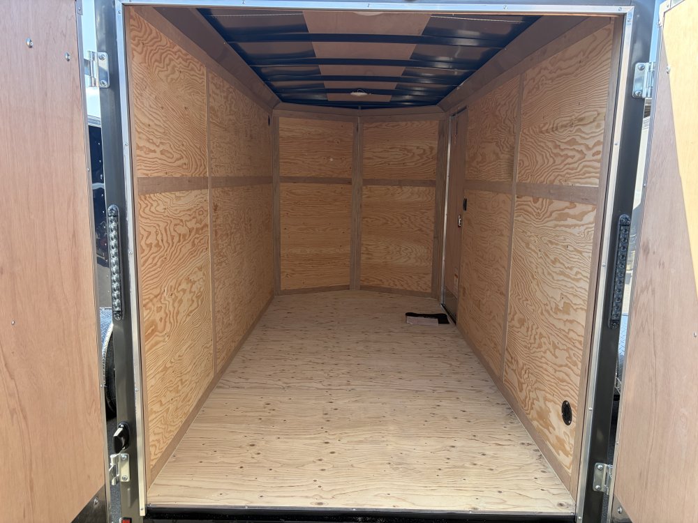 Continental Cargo 6x12 2.9K V-Series Cargo Trailer E&V Package 1 Continental Cargo Trailer VHW612SA-EV1