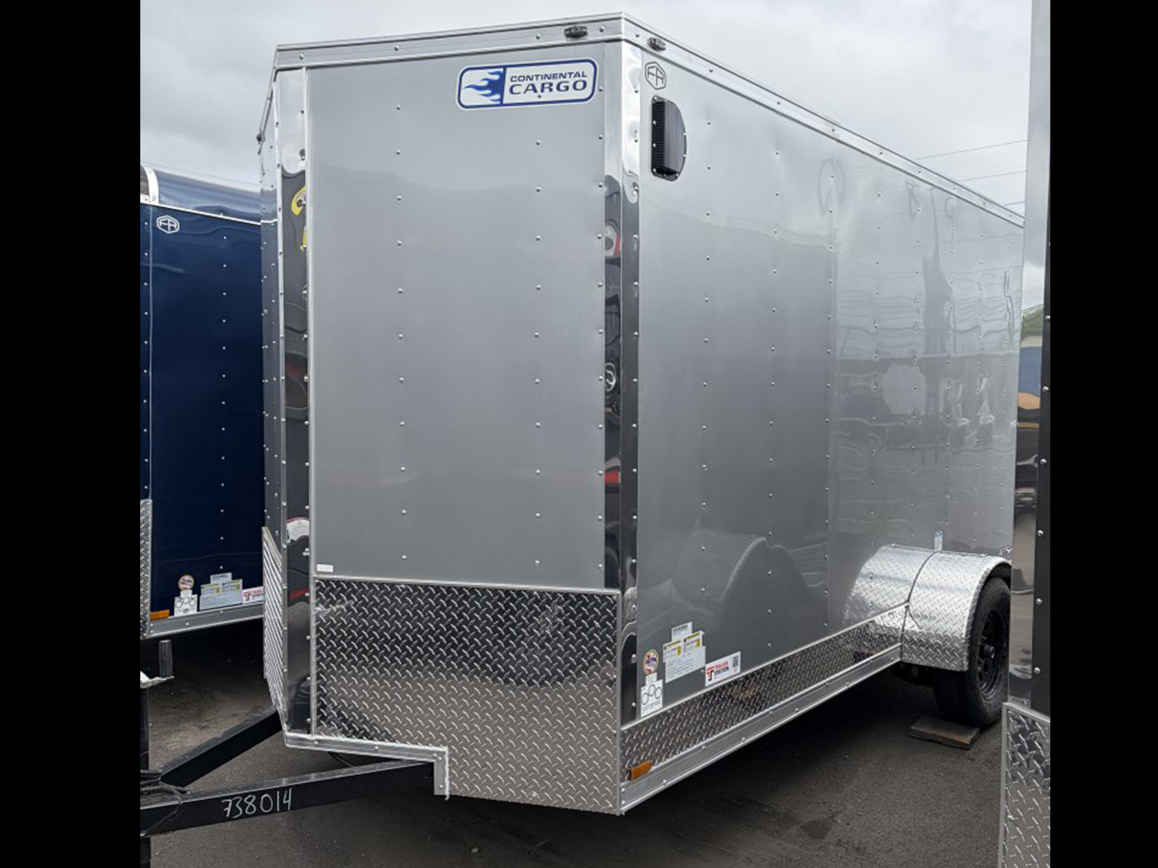 Continental Cargo 6x12 2.9K V-Series Cargo Trailer E&V Package 2 Continental Cargo Trailer VHW612SA-EV2