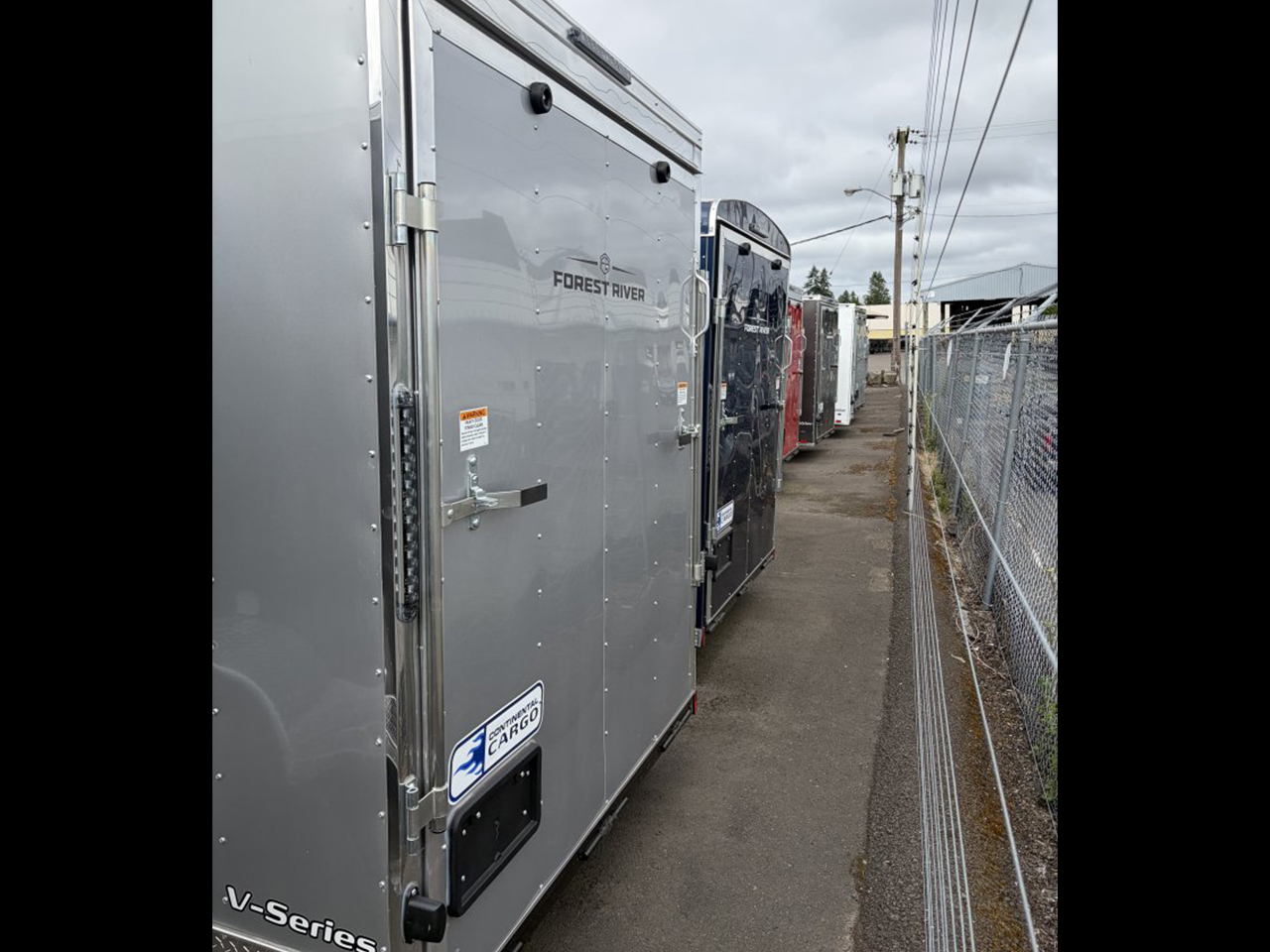 Continental Cargo 6x12 2.9K V-Series Cargo Trailer E&V Package 2 Continental Cargo Trailer VHW612SA-EV2