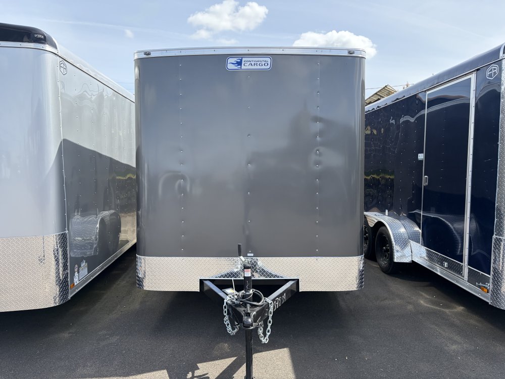 Continental Cargo 7x14 7k Rambler Cargo Trailer with Ramp Door Continental Cargo Trailer RM714TA2-R