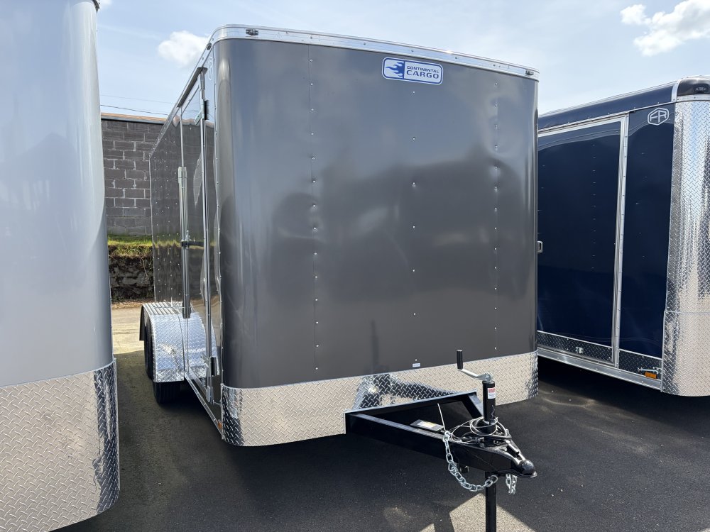 Continental Cargo 7x14 7k Rambler Cargo Trailer with Ramp Door Continental Cargo Trailer RM714TA2-R