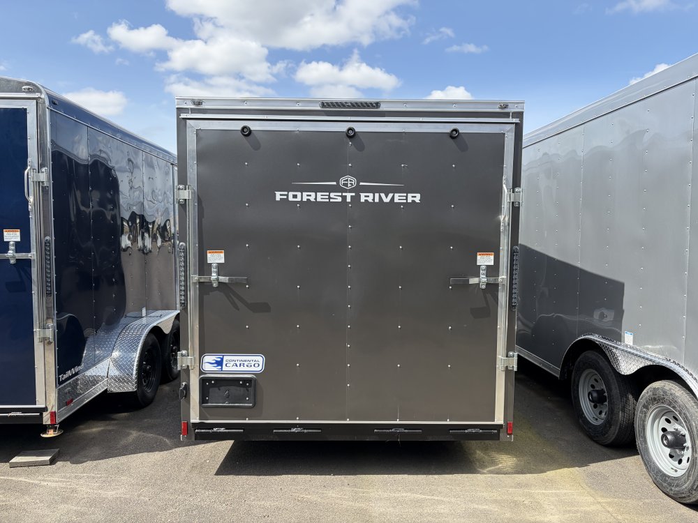 Continental Cargo 7x14 7k Rambler Cargo Trailer with Ramp Door Continental Cargo Trailer RM714TA2-R