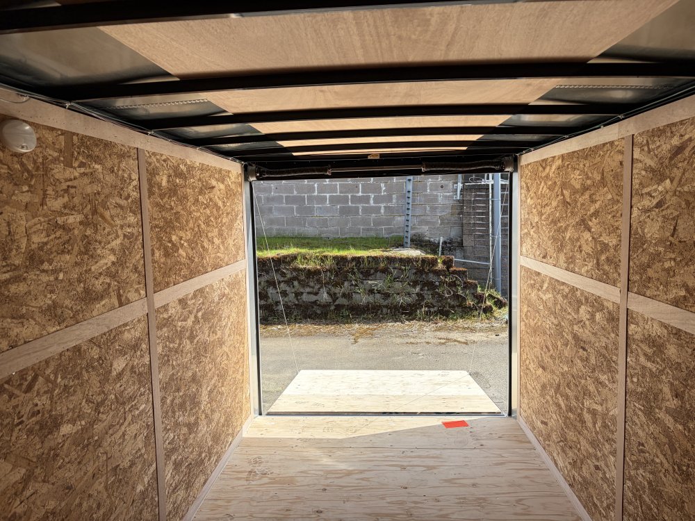 Continental Cargo 7x14 7k Rambler Cargo Trailer with Ramp Door Continental Cargo Trailer RM714TA2-R