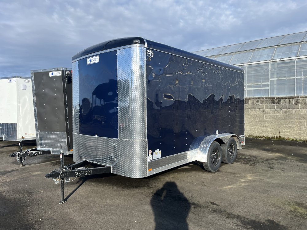 Continental Cargo 7x14 7K Tailwind Cargo Trailer - Appearance Package w/Ramp Door Continental Cargo Trailer TW714TA2-AP-R