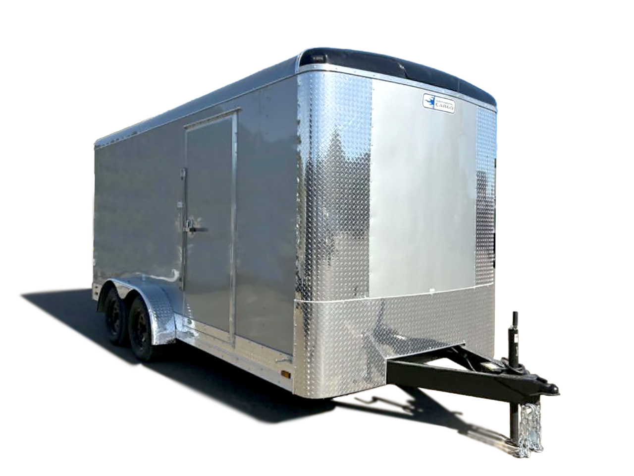 Continental Cargo 7x16 7K Tailwind Cargo Trailer - Appearance Package w/Ramp Door Continental Cargo Trailer TW716TA2-AP-R