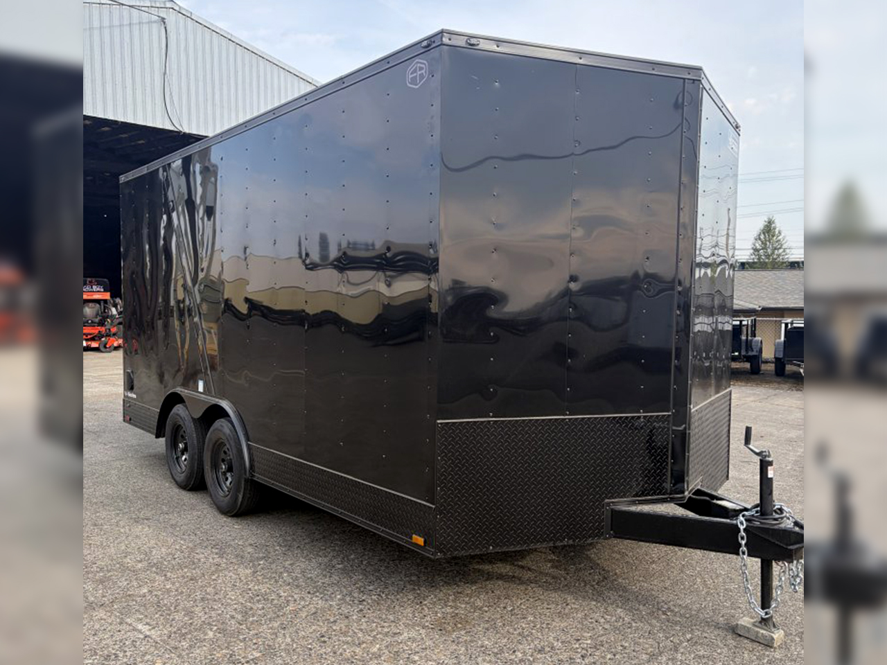 Continental Cargo 8x16 10K V-Series Cargo Trailer w/UTV and Blackout Package Continental Cargo Trailer VHW816TA3-UTV-BOP