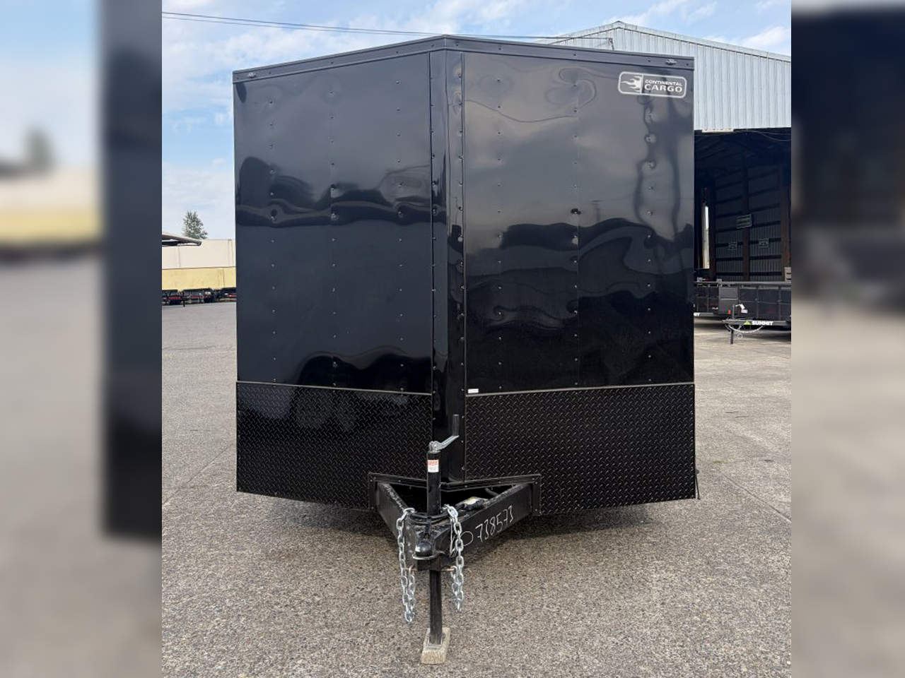 Continental Cargo 8x16 10K V-Series Cargo Trailer w/UTV and Blackout Package Continental Cargo Trailer VHW816TA3-UTV-BOP