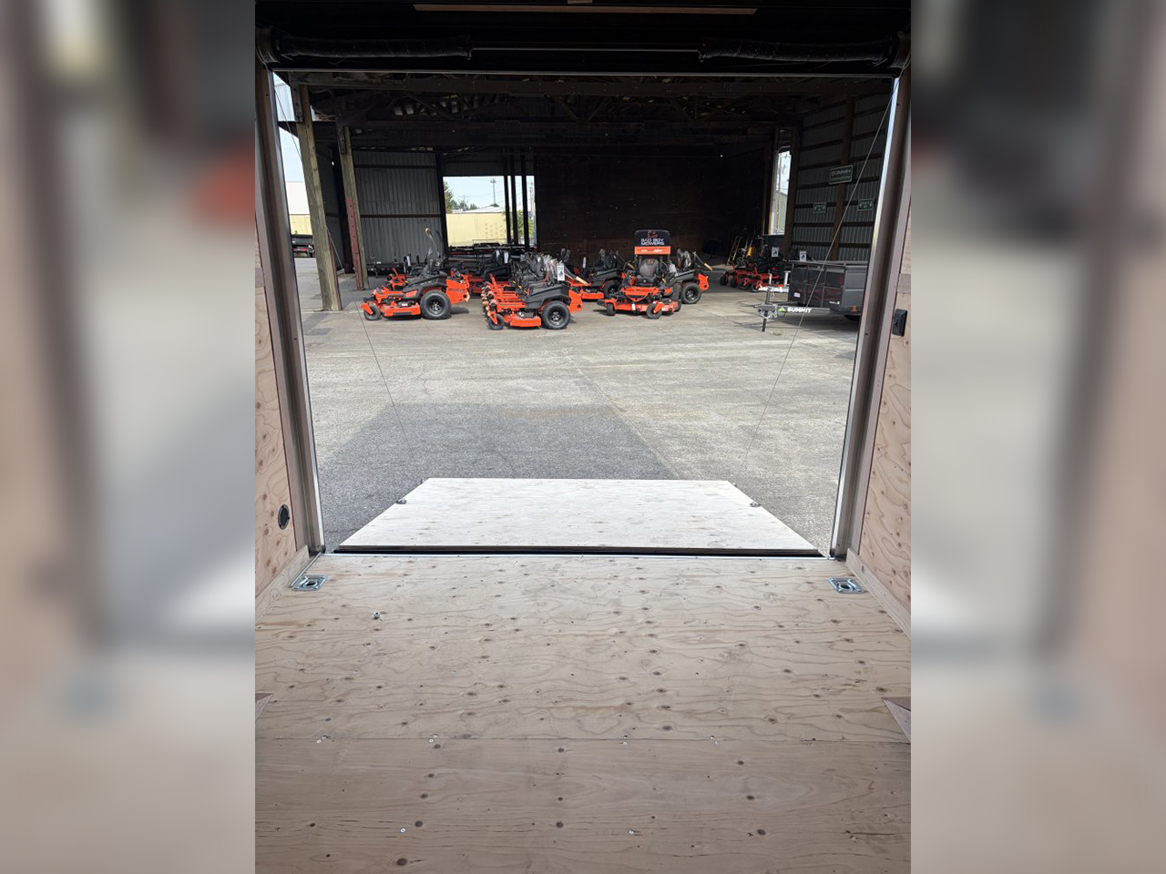 Continental Cargo 8x16 10K V-Series Cargo Trailer w/UTV and Blackout Package Continental Cargo Trailer VHW816TA3-UTV-BOP