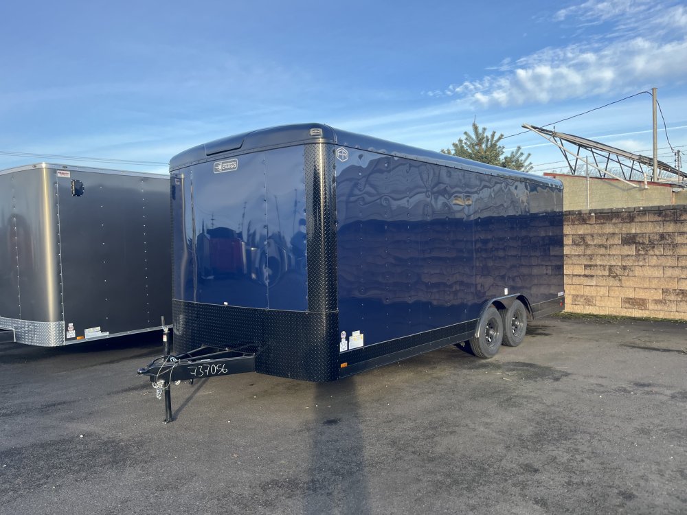 Continental Cargo 8.5x20 10K Tailwind Cargo Trailer - Blackout Package Continental Cargo Trailer TW8520TA3-BP