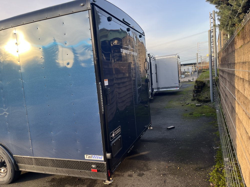 Continental Cargo 8.5x20 10K Tailwind Cargo Trailer - Blackout Package Continental Cargo Trailer TW8520TA3-BP