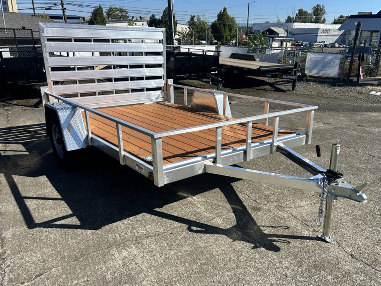 Continental Cargo 6.5x10 2.9K Aluminum Utility Trailer Continental Cargo Trailer CCOA6510SA