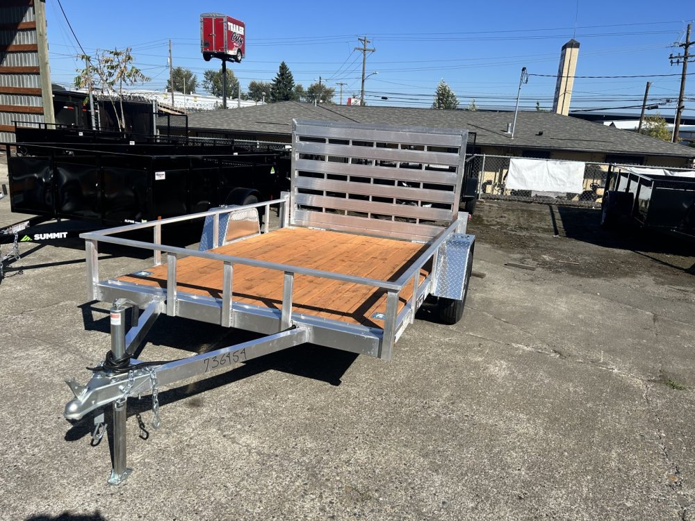 Continental Cargo 6.5x10 2.9K Aluminum Utility Trailer Continental Cargo Trailer CCOA6510SA