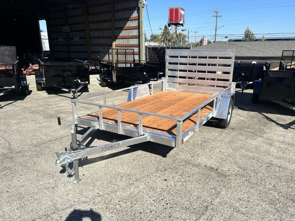 Continental Cargo 6.5x12 2.9K Aluminum Utility Trailer Continental Cargo Trailer CCOA6512SA