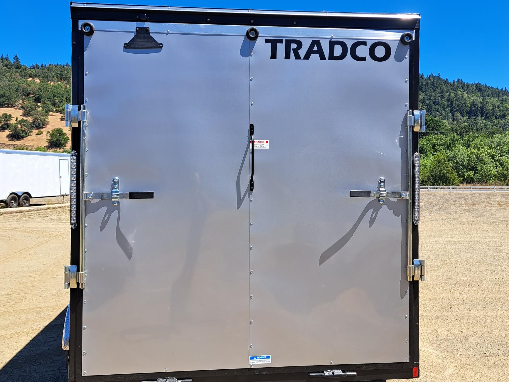 Criterion 6x10 Cargo Trailer - 3.5K, Flat Top, Ramp Door - Tradco TradCo Criterion Trailer CT610S3NU-72-24-DD-VN