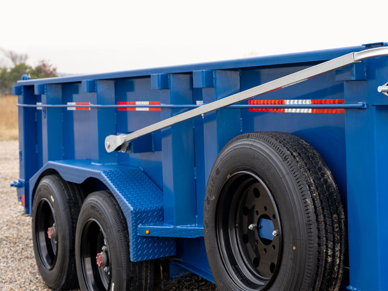 Diamond C 7 x 14 14K Dump Trailer w/44" Sides LPT Diamond C Trailer LPT207-L14X82-S44