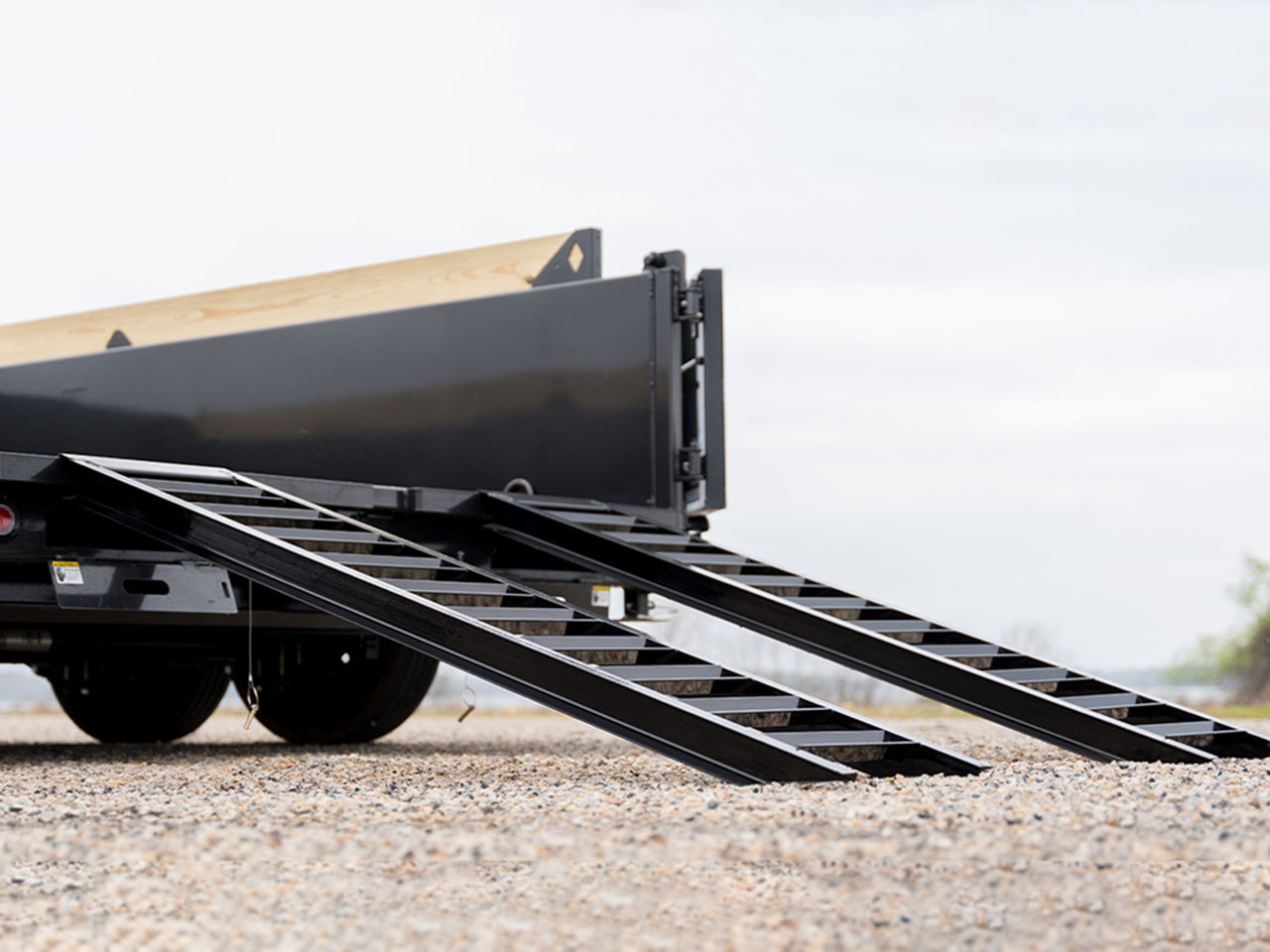 Diamond C 7 x 14 14K Dump Trailer w/44" Sides LPT Diamond C Trailer LPT207-L14X82-S44