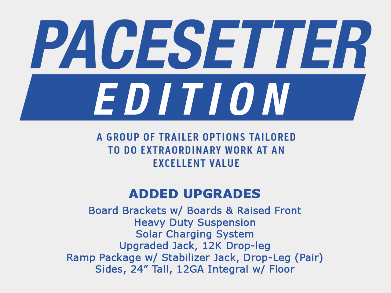 Diamond C 7 x 16 14K Pacesetter Dump Trailer w/44" Sides LPT Diamond C Trailer LPT207-L16X82-PACS44