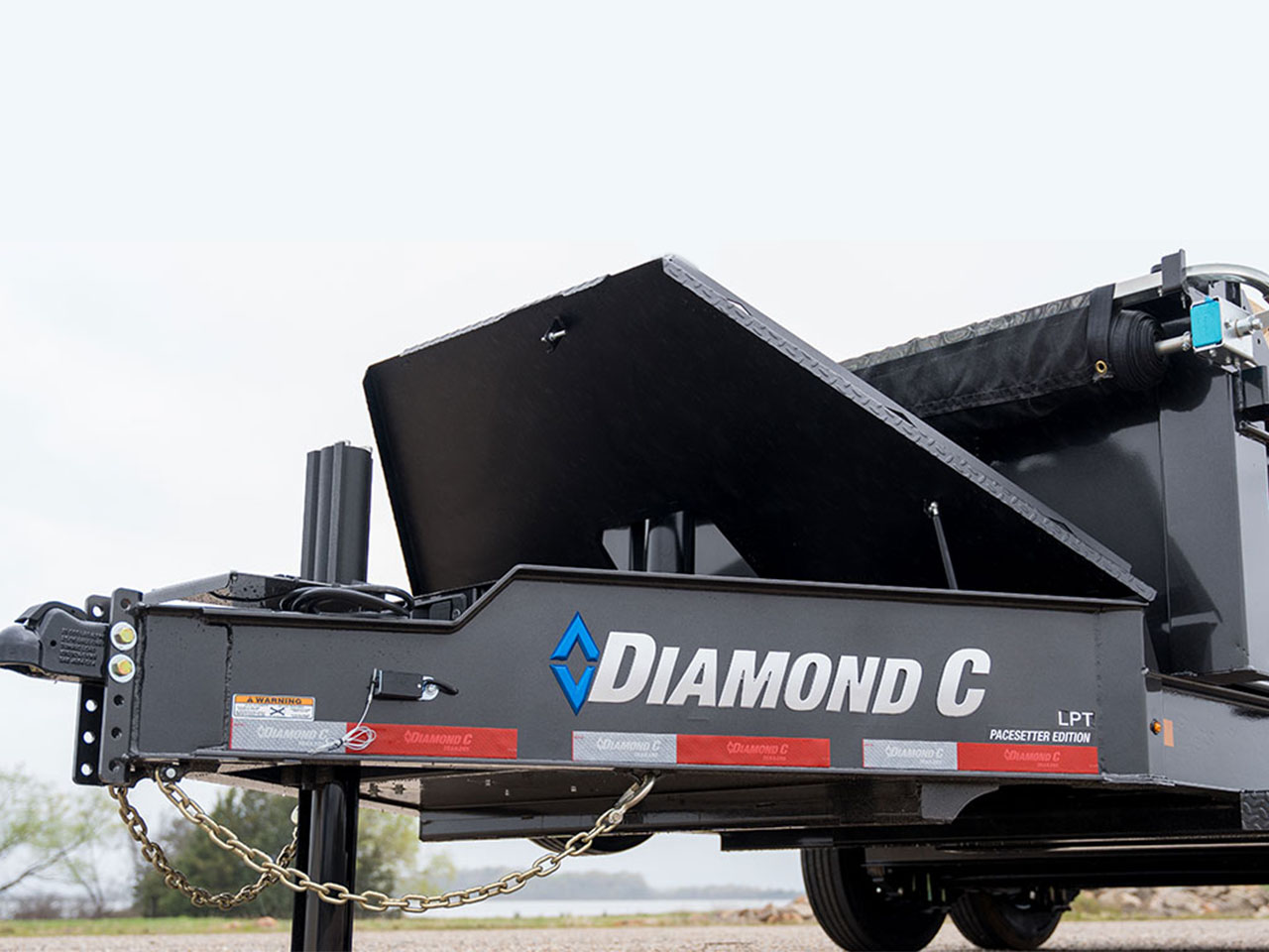 Diamond C 7 x 16 14K Pacesetter Dump Trailer LPT Diamond C Trailer LPT207-L16X82-PAC