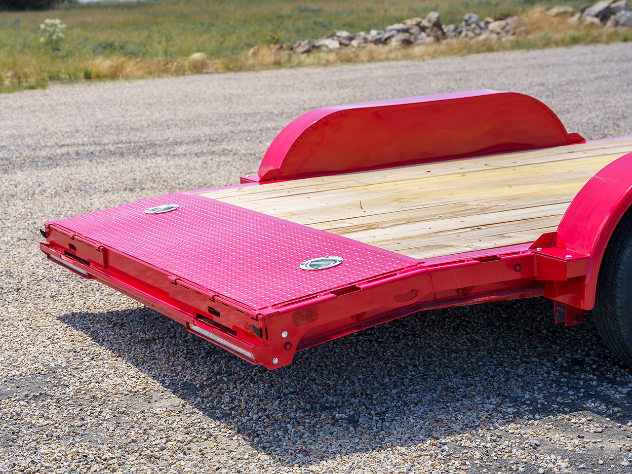 Diamond C 7 x 20 7K Car Hauler with 60" Slide in Ramps GTF Diamond C Trailer GTF206-L20X83-R60